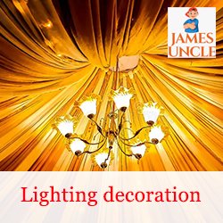 Lighting decoration Mr. Mintu Mondal in Gouripur